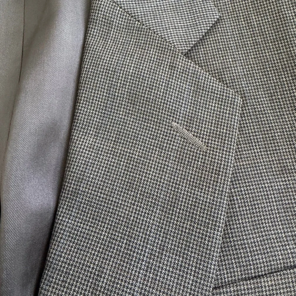 Jos. A. Bank Micro Houndstooth Wool Jacket Blazer Men's 44R